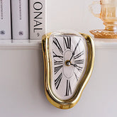 Surrealistic Melting Wall Clock - Dali-Inspired